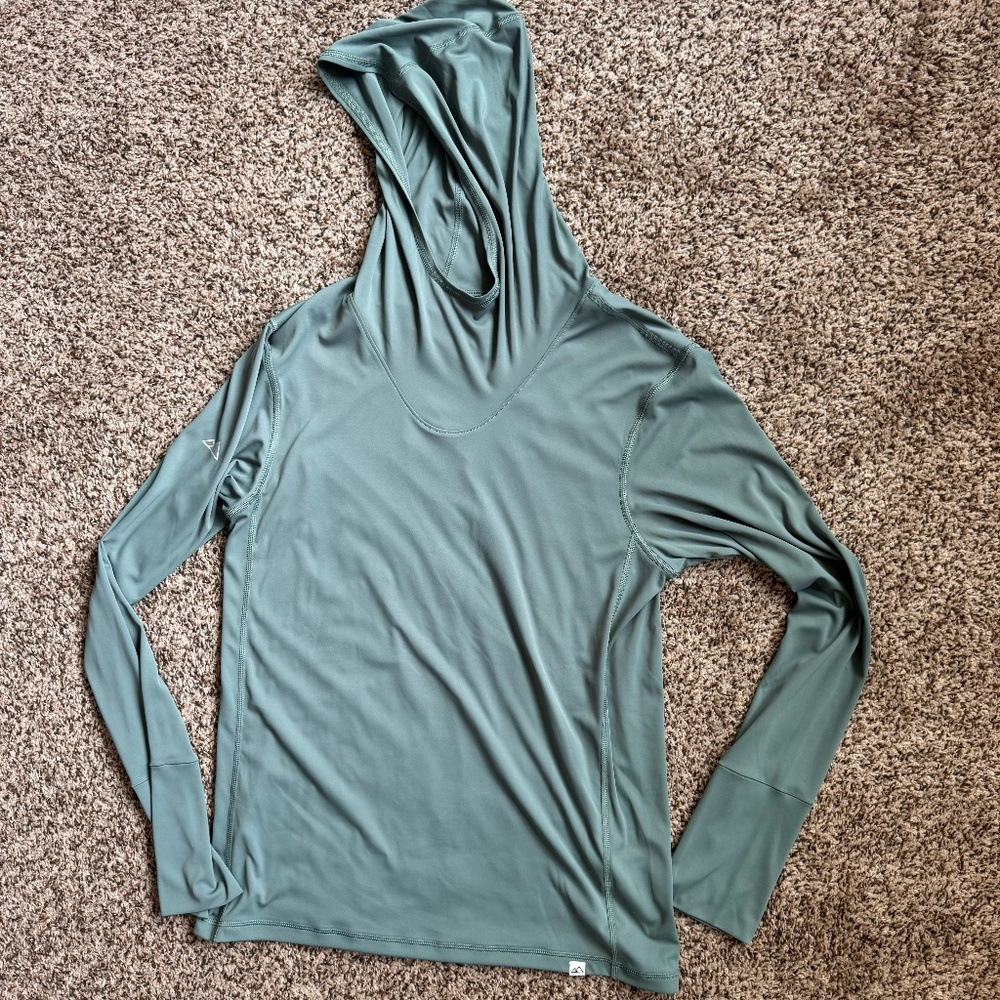 Wild Rye Saywer Women's Sun Shirt, Teal, Size 10